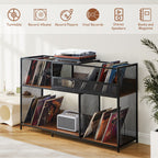 Expandable Record Player Stand