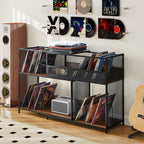 Expandable Record Player Stand