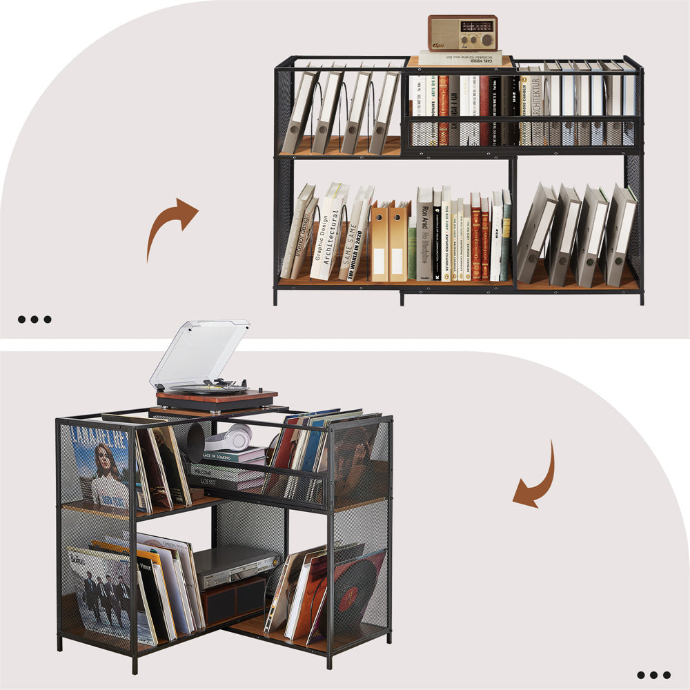 Expandable Record Player Stand